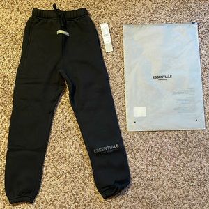 Black Essentials Fear Of God Sweatpants